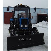 Отвал снежный (снеговой) к трактору МТЗ 80/82 и 320 фото