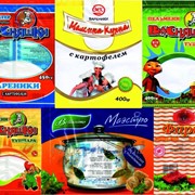 Упаковка для продуктов глубокой заморозки с логотипом заказчика фото