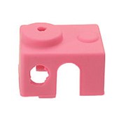 5шт Розовый Универсальный теплообменник Hotend Block Силиконовый Чехол для 3D-принтера фото