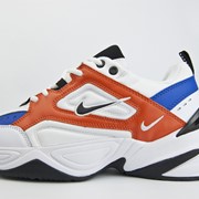 Кроссовки Nike M2K Tekno Wmns White / Orange/ Blue фотография