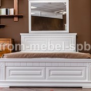 Кровать Флоренция (белая эмаль) фото