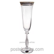 Набор бокалов для шампанского Bohemia Angela 190 мл 6 шт Boh b 40600-44727 фотография