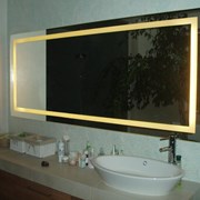 Изготовление Зеркал с подсветкой фото
