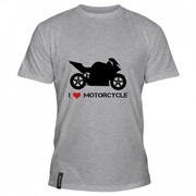 Мотофутболка I Love Motorcycle