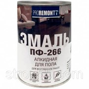 Эмаль ПФ-266 PROREMONT Желто-коричневый 0,9кг фото