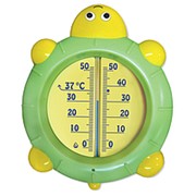Термометр водный "Черепашка" зеленый