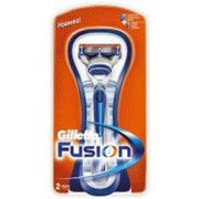 Бритва Gillette Fusion с 2 сменными картриджами (7702018874125) фото