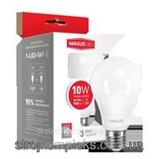 Лампа общего назначения LED лампа A60 10W мягкий свет 220V E27 -1-LED-561 -NEW фотография