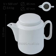 Чайник “Комфорт“ 500 мл белый фото