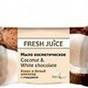 Косметическое мыло Fresh Juice Кокос и белый шоколад 75 г фото