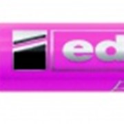 Перманентный маркер заправляемый, клиновидный наконечник, 1-5 мм Розовый фото