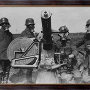 Картина Артиллеристы с зенитной артиллерией, Неизвестен фотография