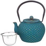 Заварочный чайник чугунный “бокка“ с эмалированным покрытием внутри 1100 мл Lefard (734-075) фотография