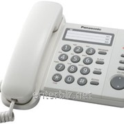 Проводной телефон Panasonic KX-TS2356UAW White мятая упаковка, код 66520