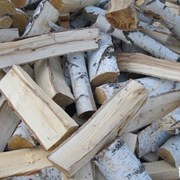 Колотые дрова березы  фото