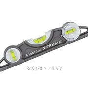 Уровень магнитный алюминиевый Stanley FatMax XL TORPEDO 25 см, 3 глазка 0-43-609