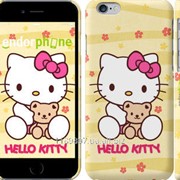 Чехол на iPhone 6 Hello kitty. Yellow 681c-45 фотография