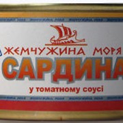 Рыбные консервы в томатном соусе САРДИНА атлантическая в томатном соусе, ж/б №5, ТМ Жемчужина моря