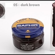 SAPHIR - 05 Крем банка СТЕКЛО Creme Surfine, 50мл. (dark brown)