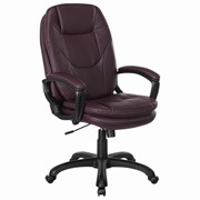 Кресло офисное BRABIX PREMIUM “Trend EX-568“, экокожа, коричневое, 532101 фотография