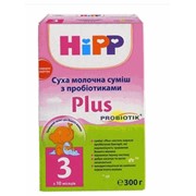 Сухая молочная смесь HiPP 3 Plus, сухое молоко, детское питание, заменители грудного молока,молочные смеси, смеси, детское питание, питание детское, купить, продажа, оптом, розницу, Донецкая обл., Украина