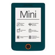 515 mini PocketBook электронная книга, E ink, 5"\12.7 см, Морской волны (темно-зеленый)