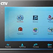 CTV-DP2700ТМ WS Комплект цветного видеодомофона 7“ сенсорная панель белый, панель CTV-D1000SE Silver фото