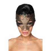 Золотистая карнавальная маска Мира фото