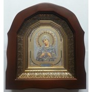 Икона Богородица Семистрельная. Киот. Украина.