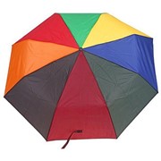 Зонт складной механический - Радуга
