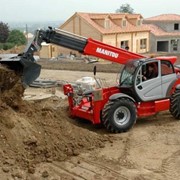 Погрузчик телескопический Manitou 13м вылет стрелы (ковш, вилы, крюк ) Винница фото