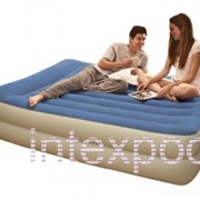 Двуспальная надувная кровать Pillow Rest Raised Bed INTEX 67714