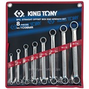 Набор накидных ключей, 6-22 мм 8 предметов KING TONY 1C08MR фото