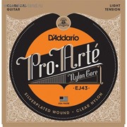 Струны для классической гитары D`Addario EJ43 PRO ARTE Light фото