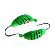 Мормышка вольф. банан TAKEDO Wolf Pro Banana ( d 4 мм, 1гр, крючок №14, цвет 13) фото