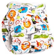 Многоразовый подгузник GlorYes! CLASSIC+ Сафари 3-18 кг + два вкладыша фото