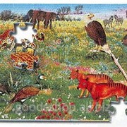 Развивающий коврик Puzzle World Животные 54 эл 130PM-A-PN фотография