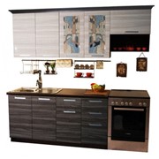 Кухонный гарнитур в стиле лофт Венеция 3 220 см фото