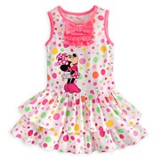 Платья детские Fashion Baby Girl's Summer Dresses children's cartoon designer Minnie girls Fashion Pink Bow Dress 5pcslot freeshipping ., код 944987006