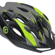BLAZE KELLYS шлем кросс-кантрийный, S-M (54-57) см, Чёрно-зеленый фото