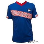 Вышиванка U-Shirt France. Футболка вышиванка - Сборная Франции. U-Shirt – эксклюзивные футболки с вышивкой