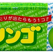 Жевательная резинка Корис (Coris) пластины совкусом зеленое яблоко, 11 г. фото