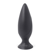 Черная анальная пробка Mojo Spades Medium Butt Plug - 10,7 см. фото