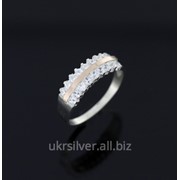 Серебряное кольцо Кромка фото