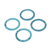 Прокладка 'Симтек' 1 1/4', 42 x 33 x 2 мм, безасбестовый паронит, набор 4 шт. фото