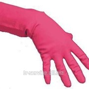 Резиновые перчатки многоцелевые, красные - 10 шт/уп, 5 уп/кор
