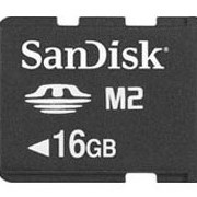 Карта памяти SanDisc стандарт Memory Stick Micro 2ГБ без адаптера фото