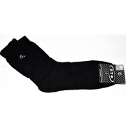 Носки мужские черные классика усиленная пятка и носок состав :85 х/б и 15% лайкра фото