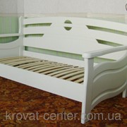 Белый деревянный диван-кровать Луи Дюпон - 2 (190/200*80/90/120) слоновая кость