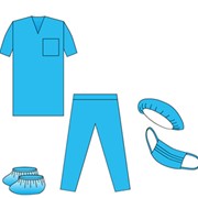 Комплект хирургический 4 и другая одежда (наборы) для хирурга от фирмы Неман